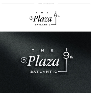 AT 9 Plaza sign for a building that is retail and profesional bldg at the corner of Atlantic and 9th | Signage Design by Sarina.dsg