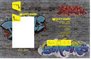 Graffiti Underwear Box Artwork | Design Emballage par fumbh.designs