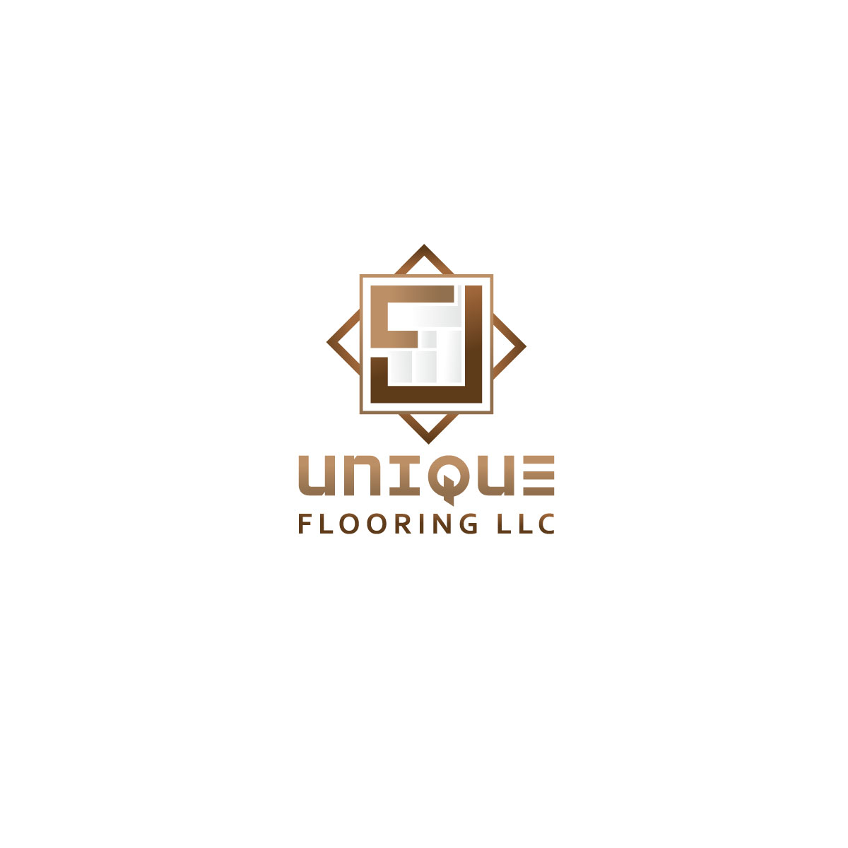 Logo Design by tigertwist for Unique Flooring LLC | Design #17405085