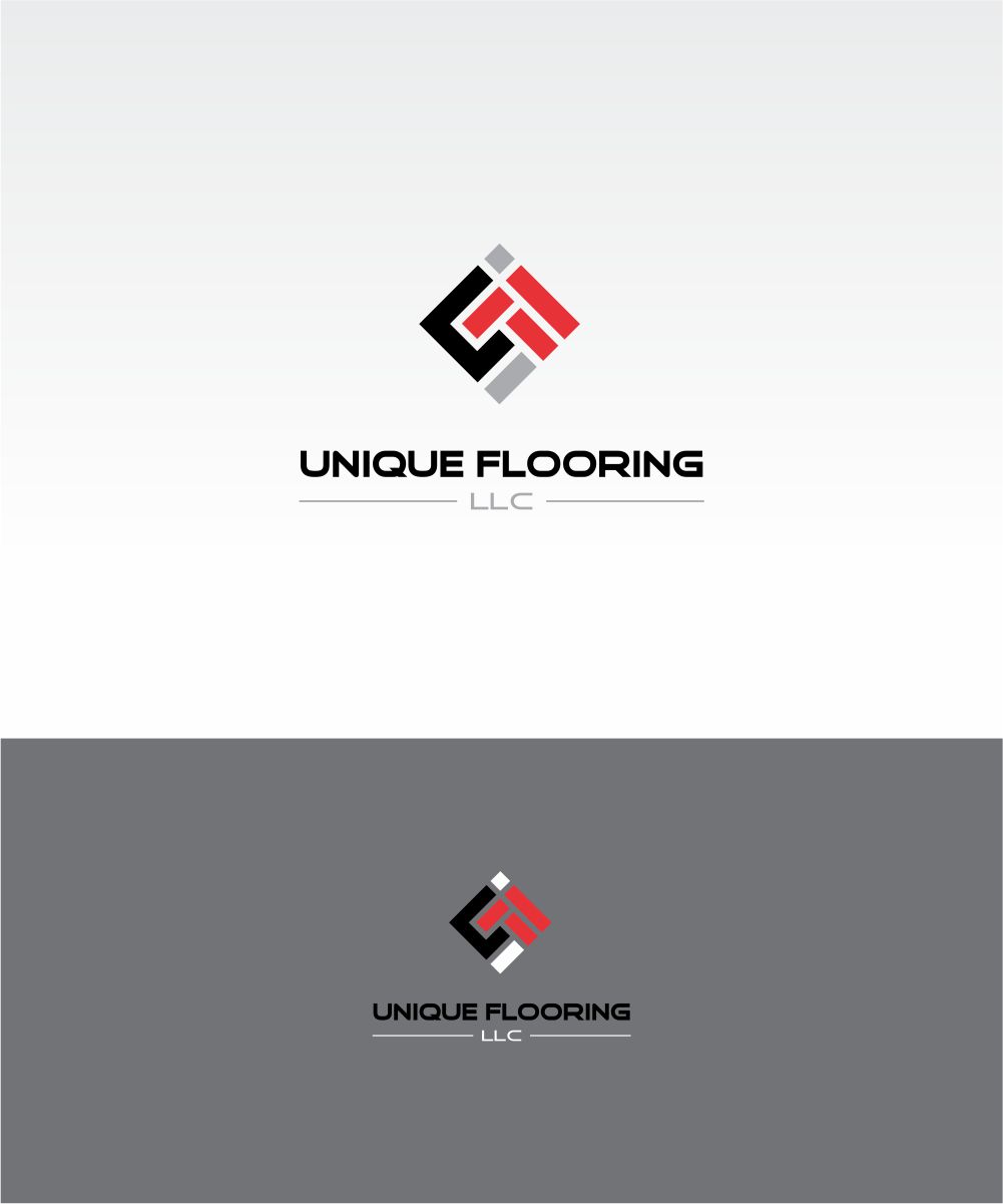 Logo Design by ace_art™ for Unique Flooring LLC | Design #17402790