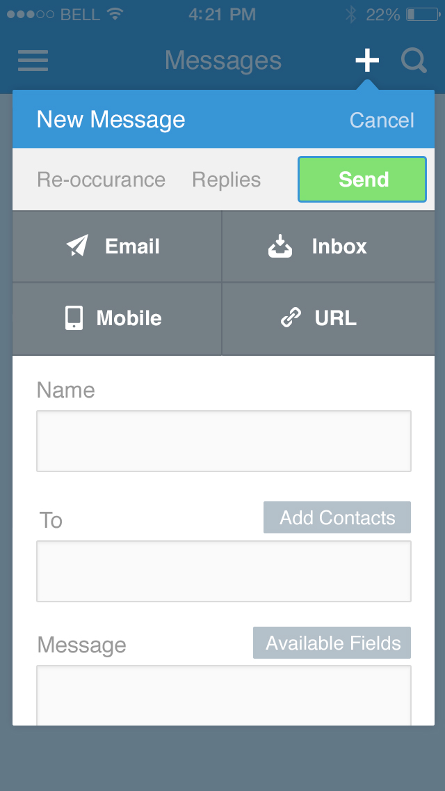 App Design by Nicky Bozic for this project | Design #2716595