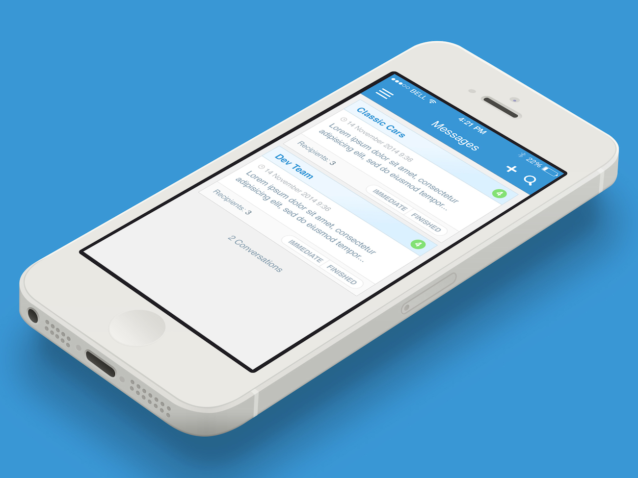 App Design by Nicky Bozic for this project | Design #2777678