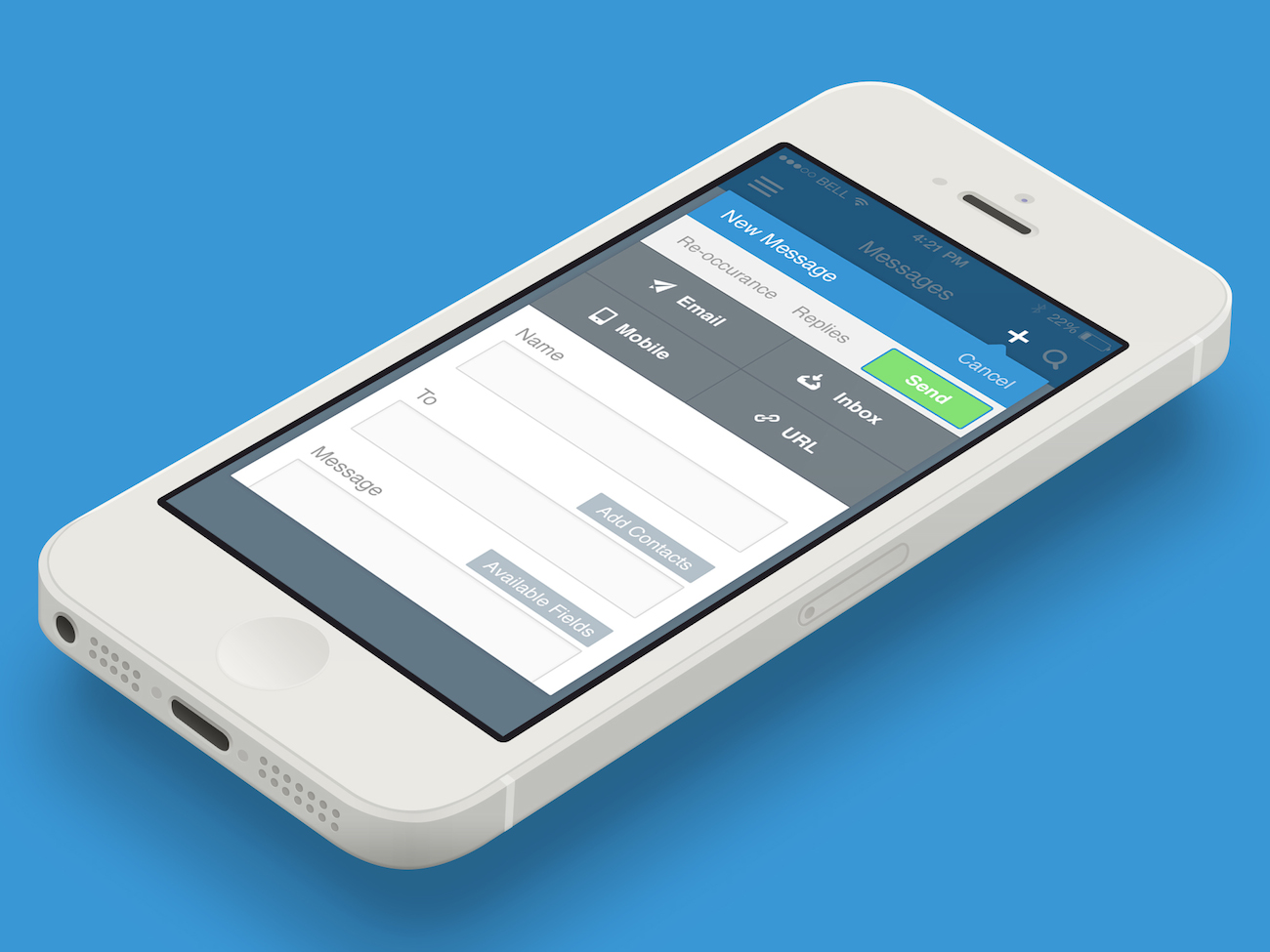 App Design by Nicky Bozic for this project | Design #2777680