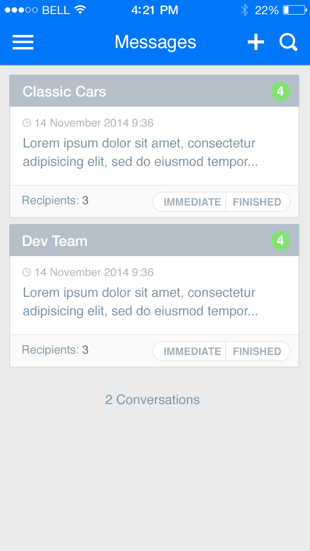 App Design by Nicky Bozic for this project | Design #2786115