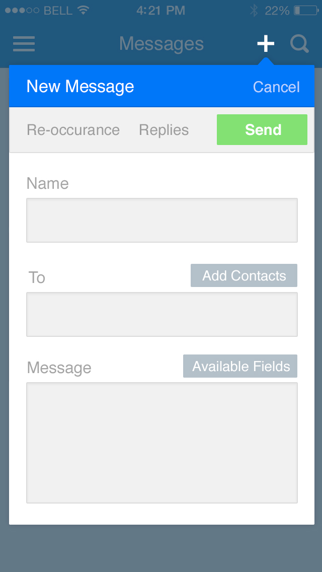 App Design by Nicky Bozic for this project | Design #2786119