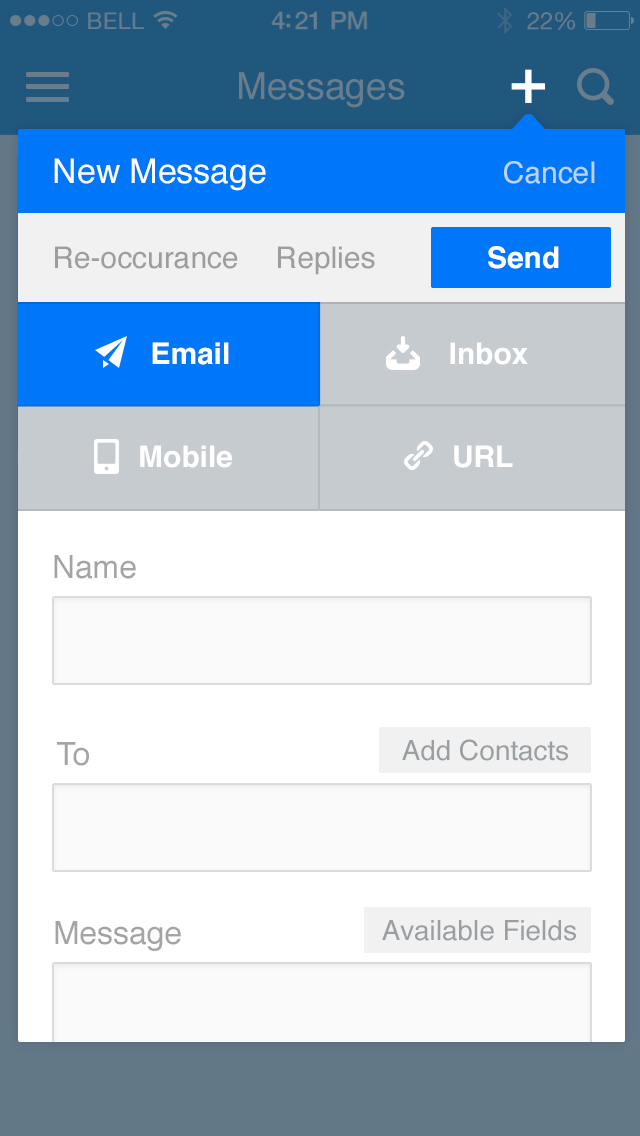 App Design by Nicky Bozic for this project | Design #2790551