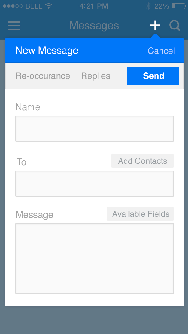 App Design by Nicky Bozic for this project | Design #2790559