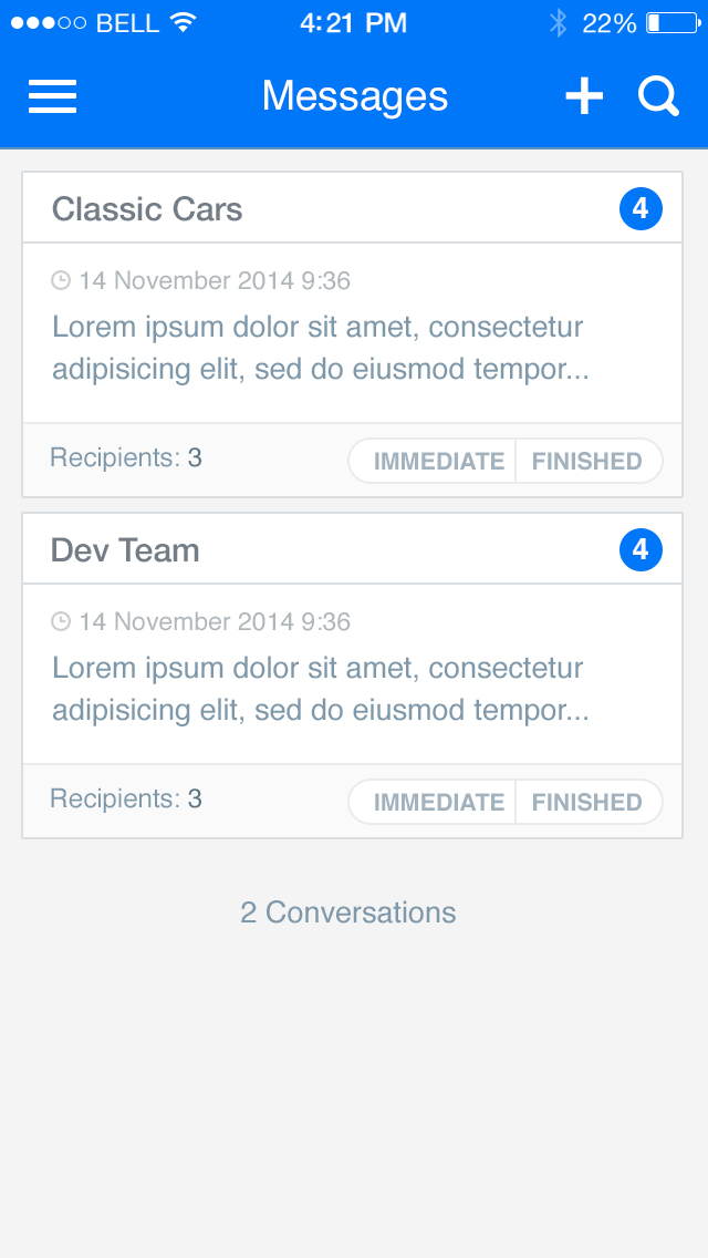 App Design by Nicky Bozic for this project | Design #2790560