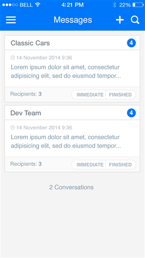 App Design by Nicky Bozic for this project | Design: #2790560
