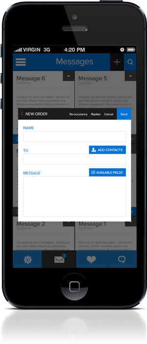 App Design by TechWise for this project | Design: #2723778