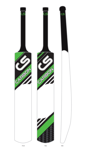 Cricket bat stickers for new cricket equipment business called CARBON SPORTS | Graphic Design by Designer Mate
