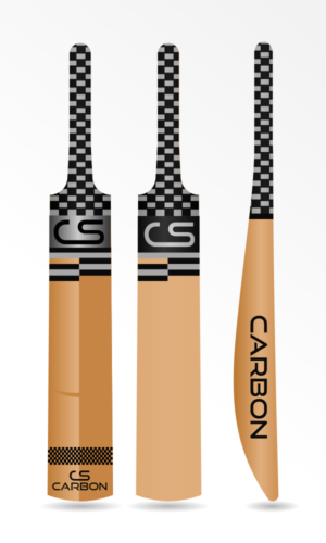 Cricket bat stickers for new cricket equipment business called CARBON SPORTS | Graphic Design by design.bb