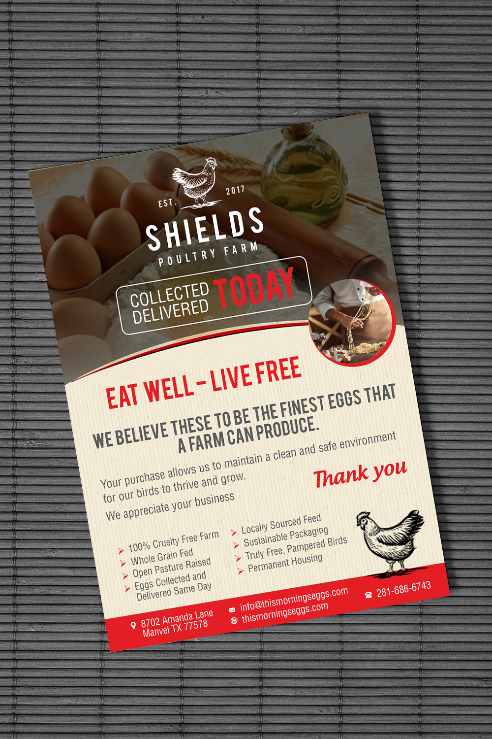 Flyer Design by ecorokerz for this project | Design #17474756