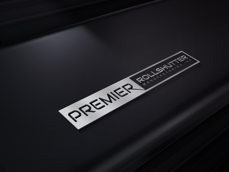 Logo Design by riazJ for Premier Rollshutter Manufacturing Inc. | Design: #17508913