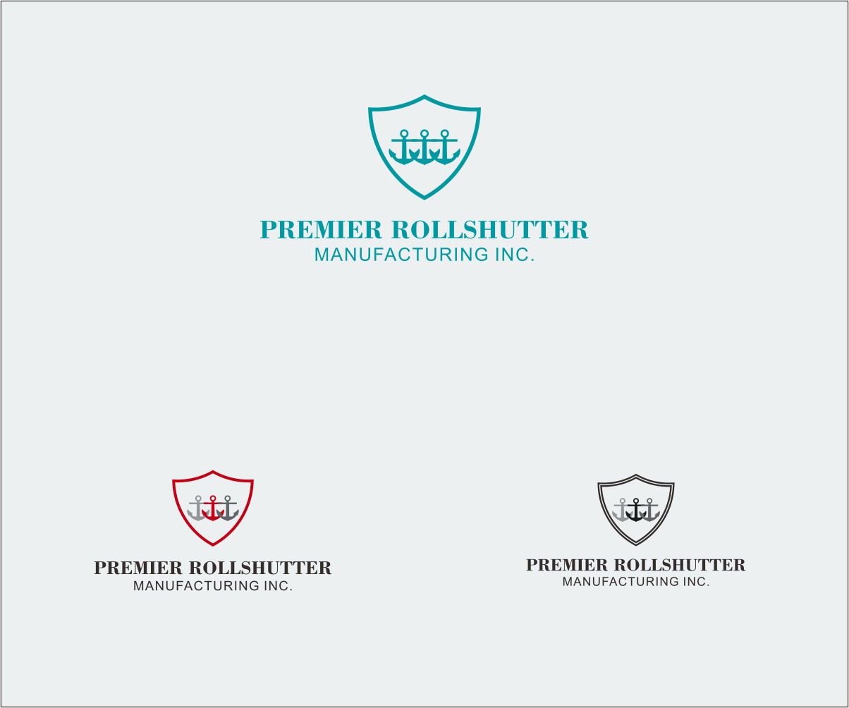 Logo Design by SimpleBlade for Premier Rollshutter Manufacturing Inc. | Design #17412433
