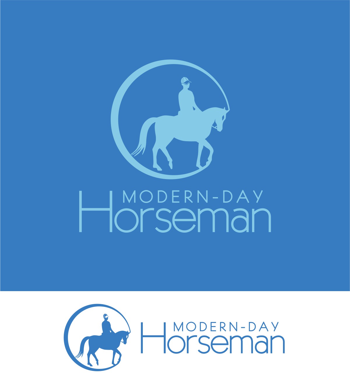 Logo Design by bojboga for Modern-Day Horseman | Design #17504312