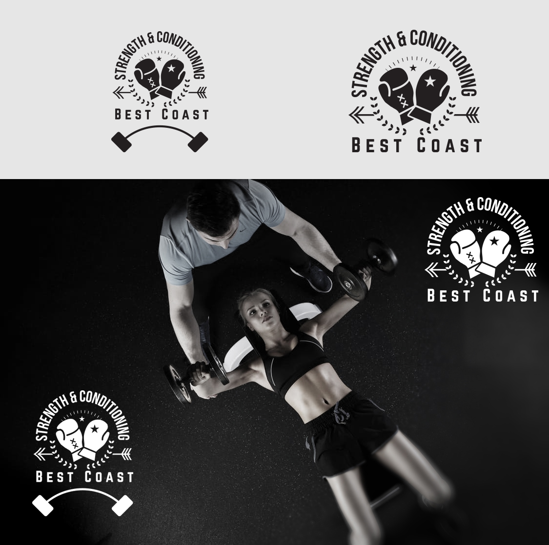 Logo Design by ESAY for Best Coast Strength & Conditioning | Design #17412113