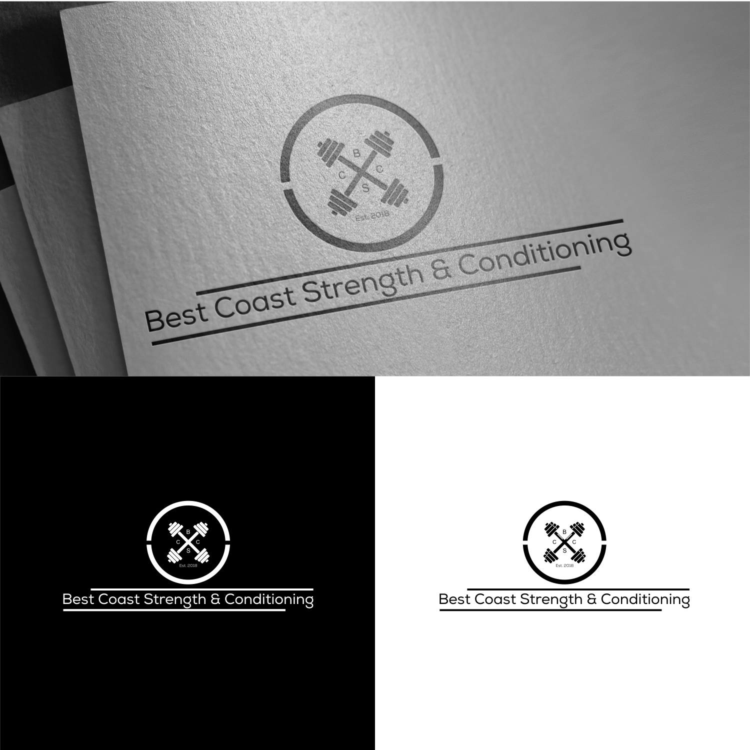 Logo Design by thedesignmate29 for Best Coast Strength & Conditioning | Design #17708968
