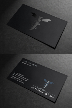 Business Card Design by INDIAN_Ashok for Jordan Elite Primary Care | Design: #17398035