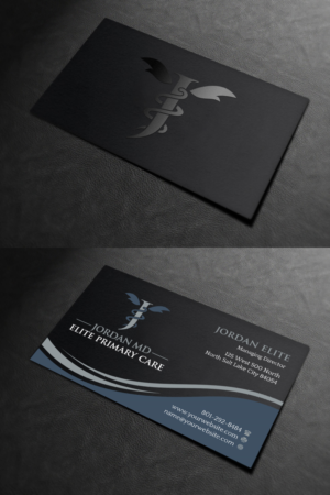 Business Card Design by INDIAN_Ashok for Jordan Elite Primary Care | Design: #17398036