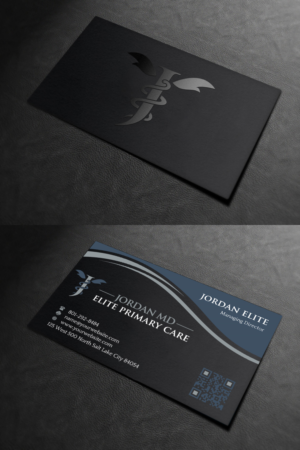 Business Card Design by INDIAN_Ashok for Jordan Elite Primary Care | Design: #17398039
