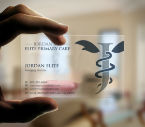 Business Card Design by INDIAN_Ashok for Jordan Elite Primary Care | Design: #17398044
