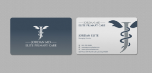 Business Card Design by INDIAN_Ashok for Jordan Elite Primary Care | Design: #17398046