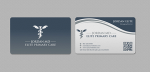 Business Card Design by INDIAN_Ashok for Jordan Elite Primary Care | Design: #17398051
