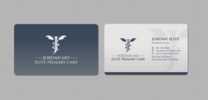 Business Card Design by INDIAN_Ashok for Jordan Elite Primary Care | Design: #17398054