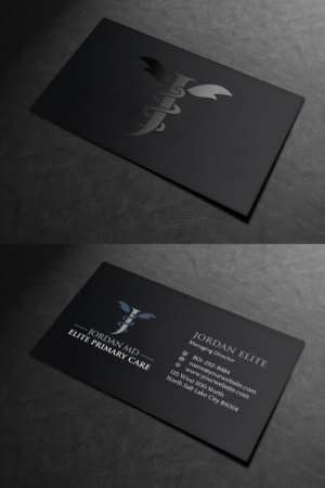 Business Card Design by INDIAN_Ashok for Jordan Elite Primary Care | Design: #17398056