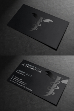 Business Card Design by INDIAN_Ashok for Jordan Elite Primary Care | Design: #17398058