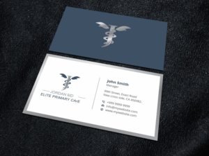 Jordan MD Elite Primary Care Business Card | Design de Carte de Visite par Xpert