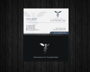 Business Card Design by chandrayaan.creative for Jordan Elite Primary Care | Design: #17412897