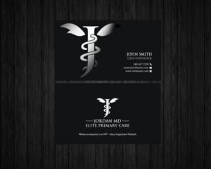 Business Card Design by chandrayaan.creative for Jordan Elite Primary Care | Design: #17412948