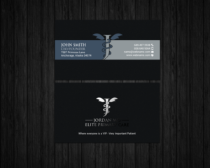 Business Card Design by chandrayaan.creative for Jordan Elite Primary Care | Design: #17413171