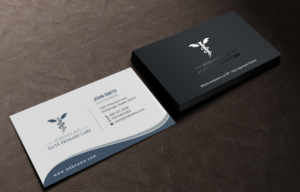 Business Card Design by chandrayaan.creative for Jordan Elite Primary Care | Design: #17419027