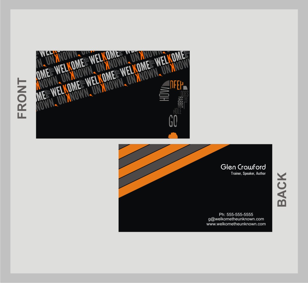 Business Card Design by kabbir for this project | Design #846984