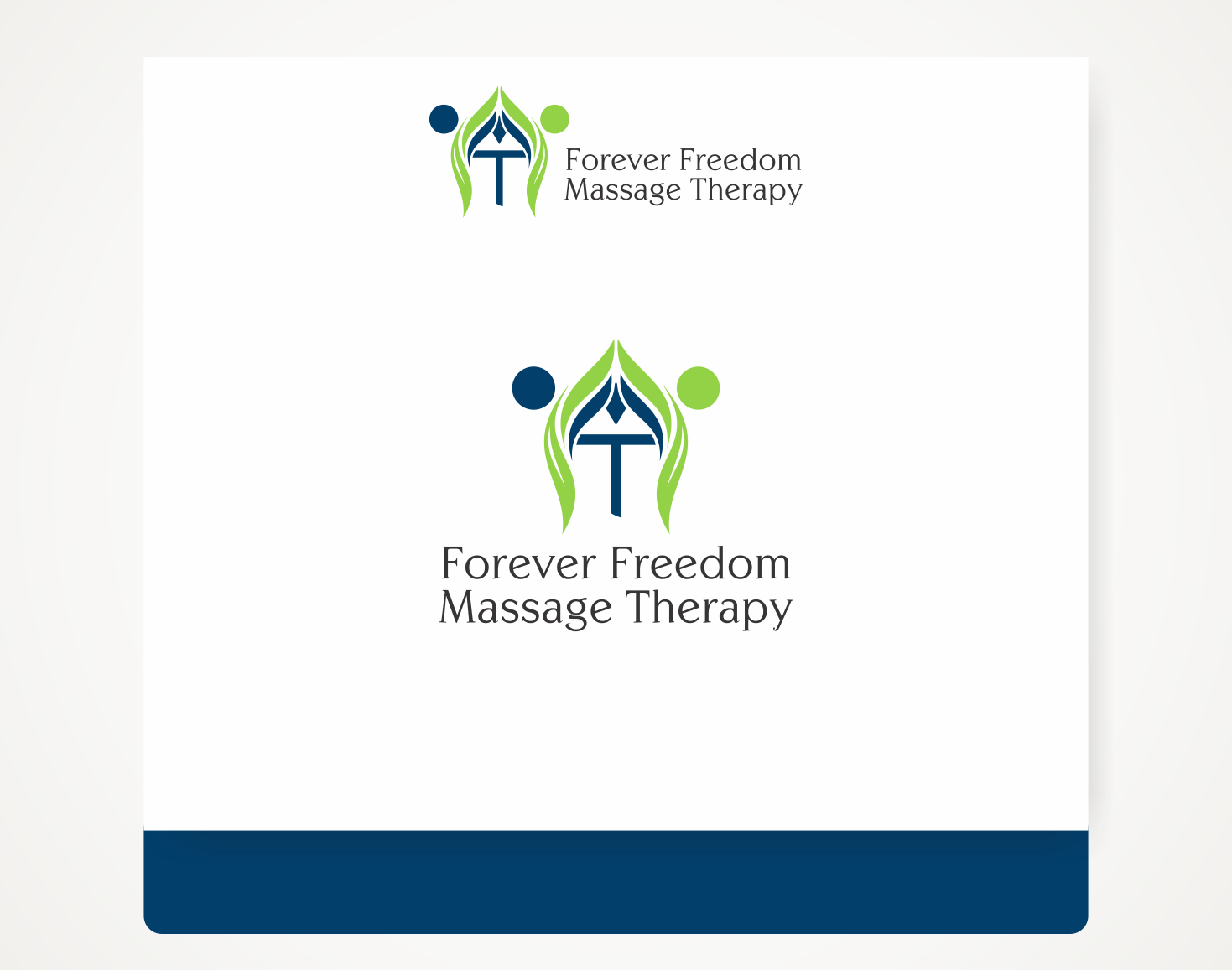 Elegant, Playful, Health And Wellness Logo Design for Forever Freedom