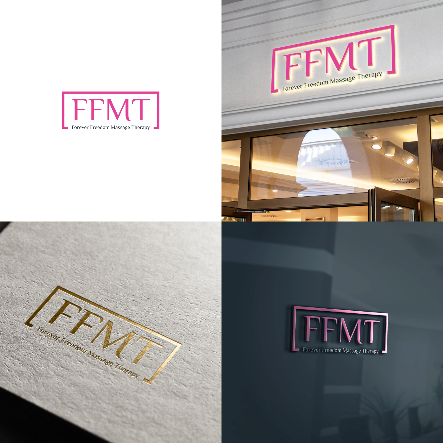 Logo Design by Optimistic_Studio for Forever Freedom Massage Therapy | Design #17443606