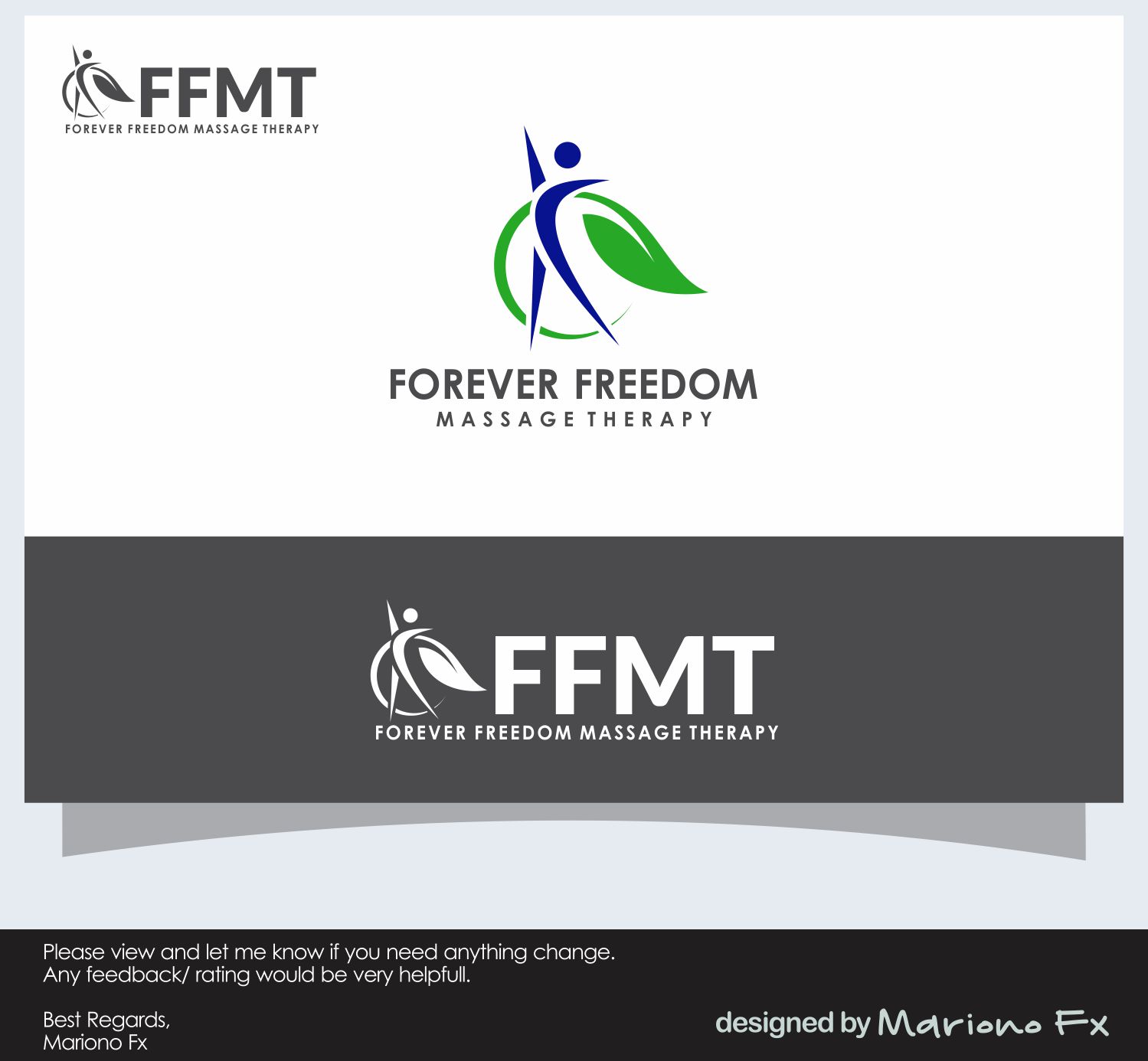 Elegant, Playful, Health And Wellness Logo Design for Forever Freedom