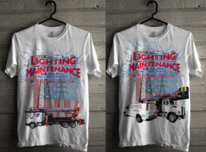 Diseño de Camiseta por creative gravity para Lighting Maintenance Inc | Diseño #17576334