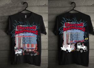 Lighting Maintenance Tee Shirt  | Diseño de Camiseta por creative gravity