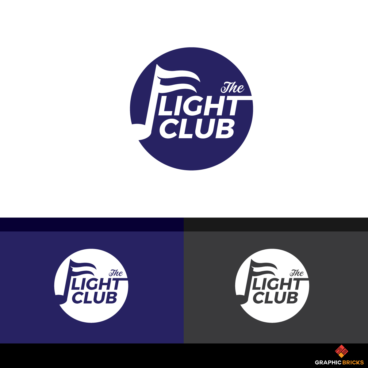 Logo Design by Graphic Bricks for The Flight Club | Design #17411276