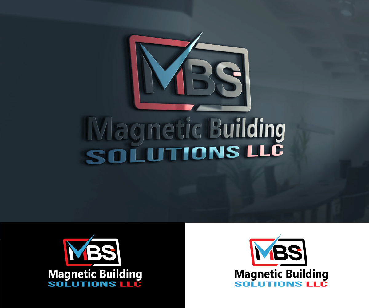 Flooring Logo Design For Magnetic Building Solutions Llc By