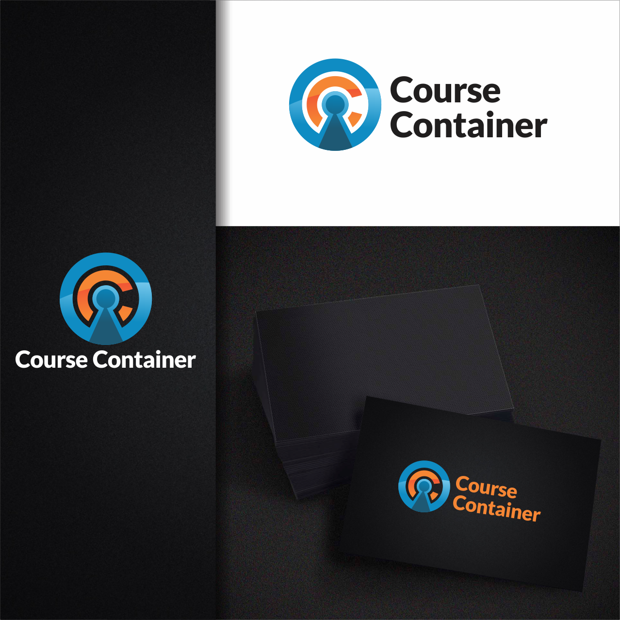 Logo Design by Arham Hidayat for Course Container | Design #17533887