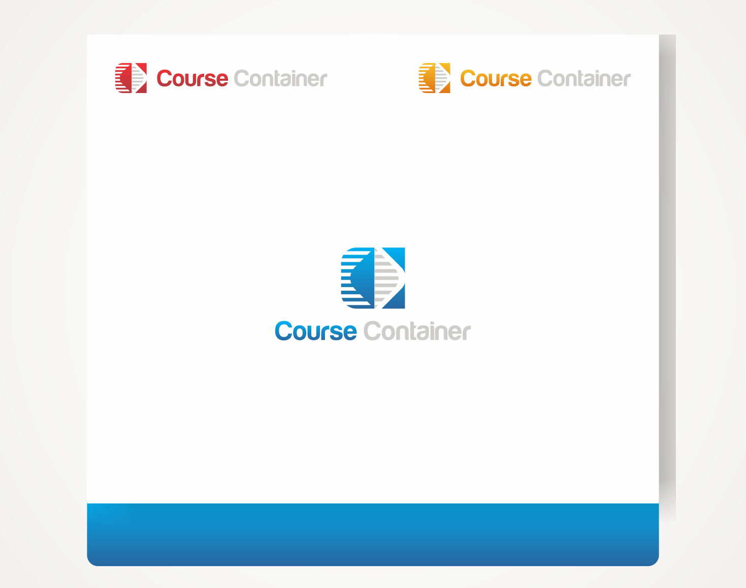 Logo Design by Savana for Course Container | Design #17423266