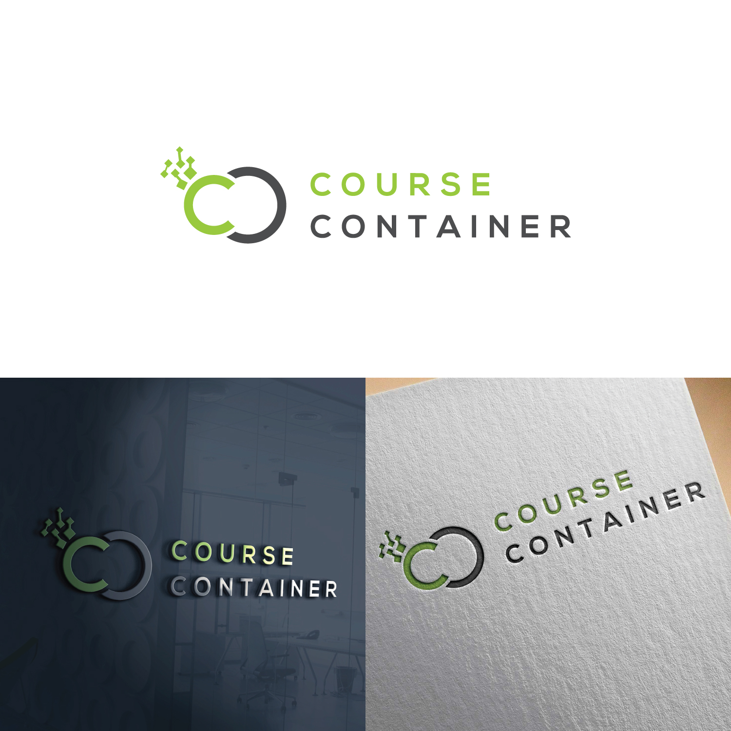Logo Design by MMHE_Design for Course Container | Design #17528524