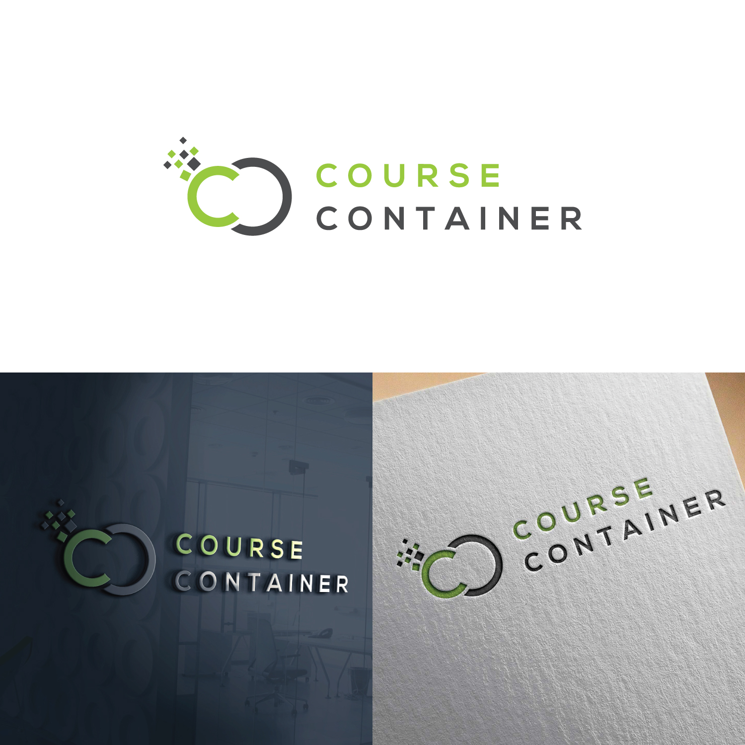 Logo Design by MMHE_Design for Course Container | Design #17557811