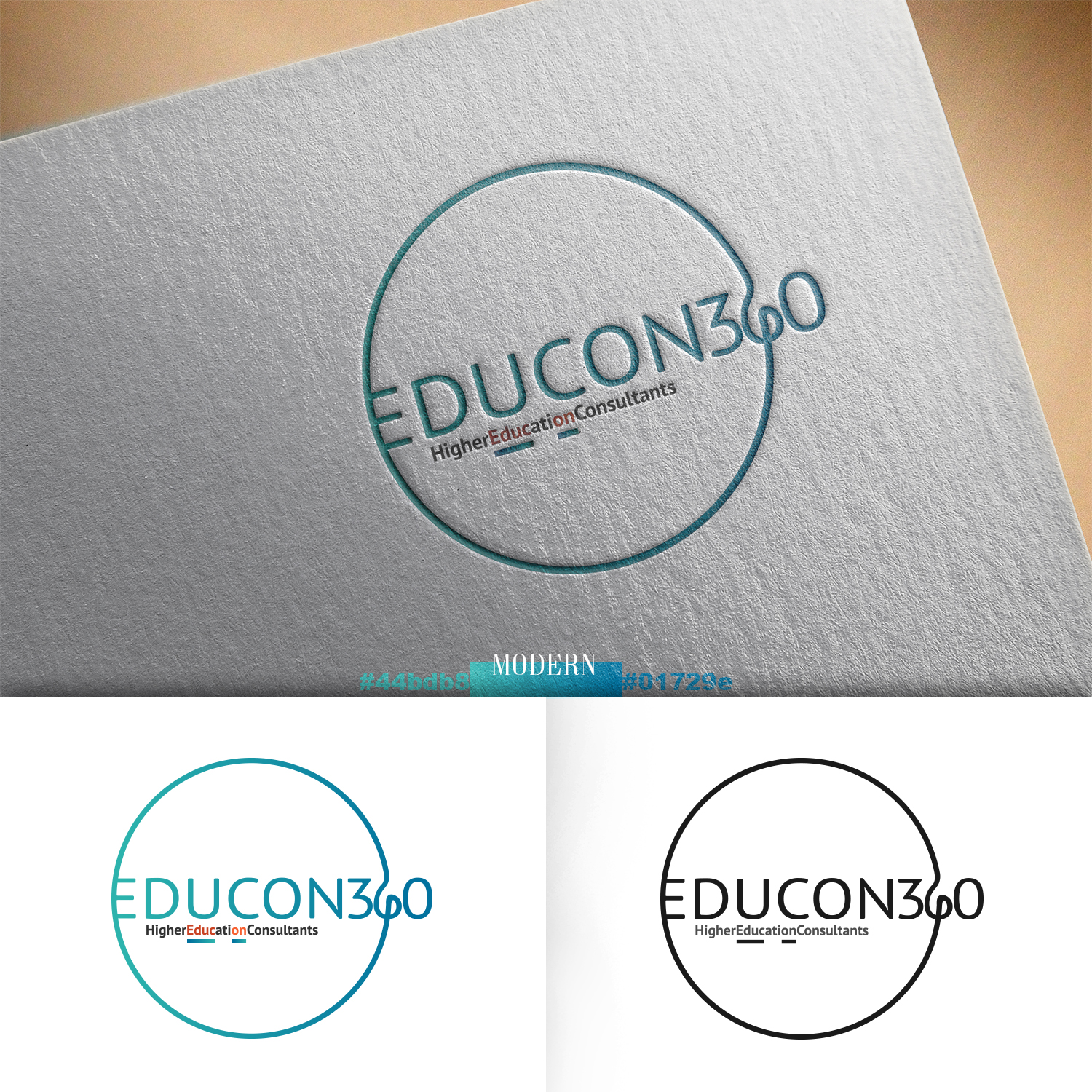 Logo Design by klajdesign for EduCon360 | Design #18071685