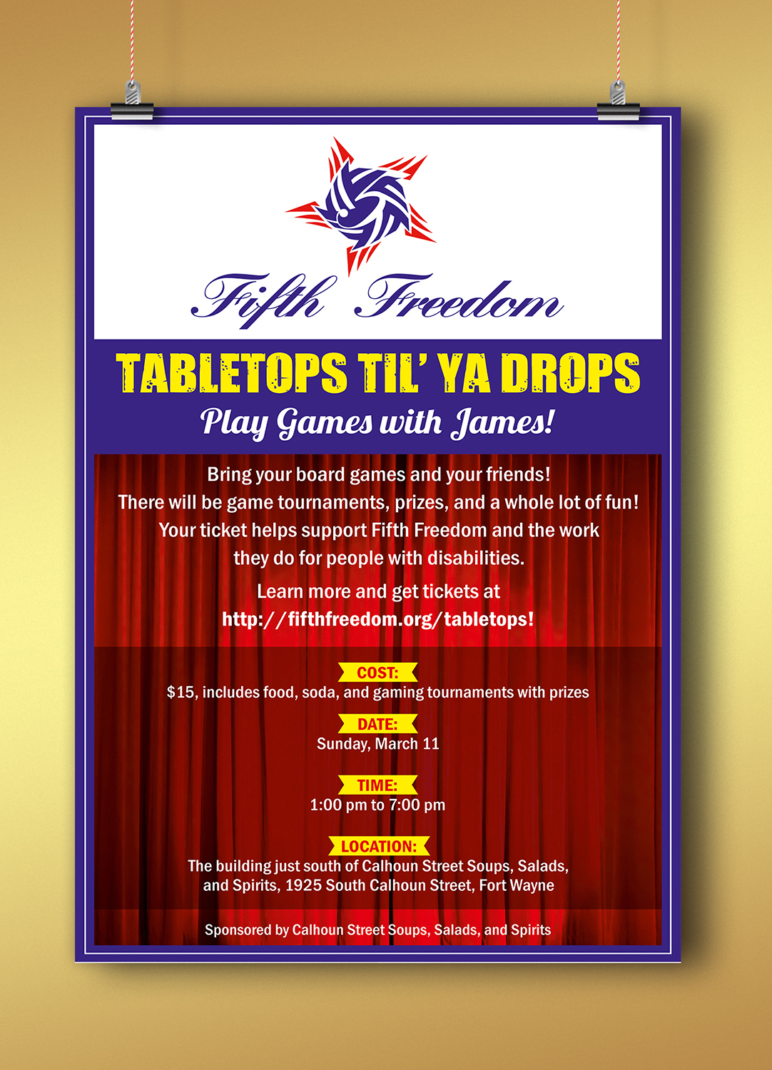 Design de Poster par ALSADESIGN pour Fifth Freedom | Design #17415306